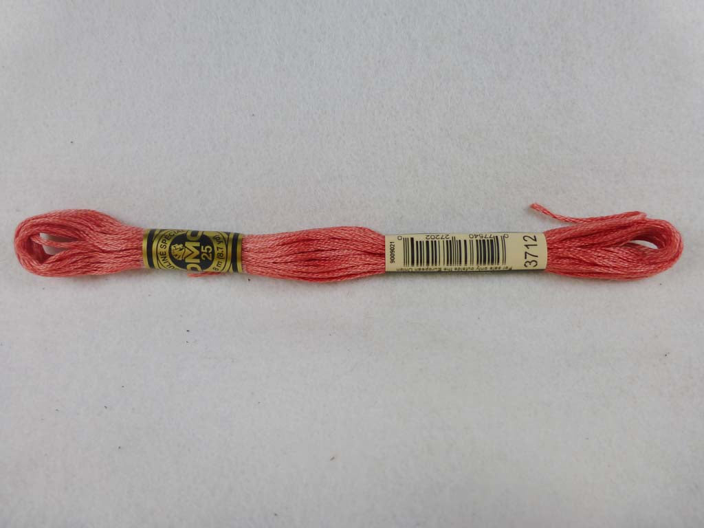 DMC Floss 3712 Medium Slmon by DMC From Beehive Needle Arts