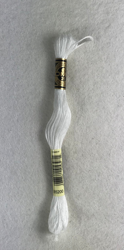 DMC Floss B5200 Snow White