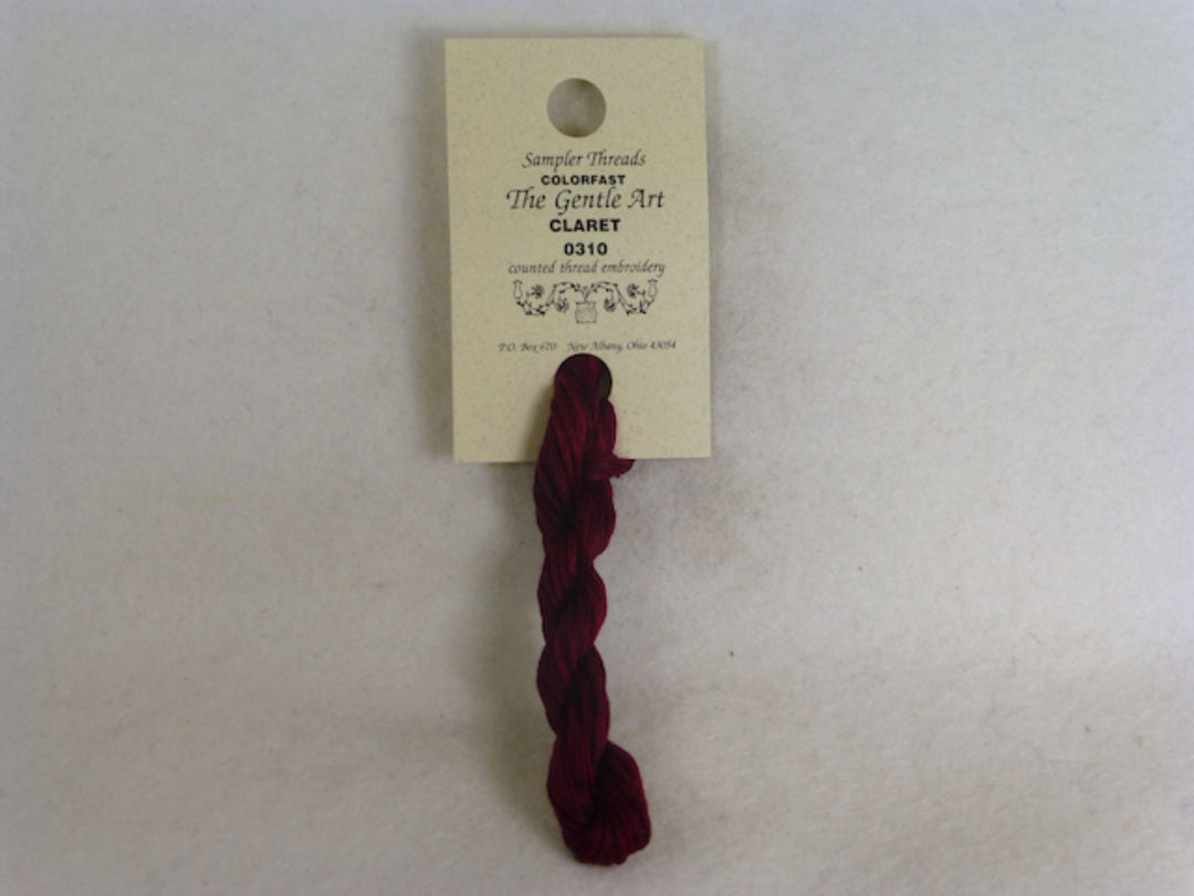 Sampler Threads 0310 Claret