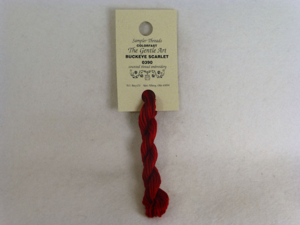 Sampler Threads 0390 Buckeye Scarlet