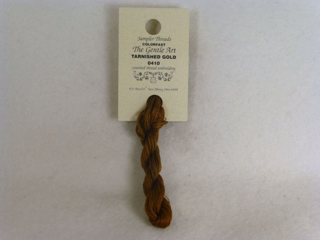 Sampler Threads 0410 Tarnished Gold