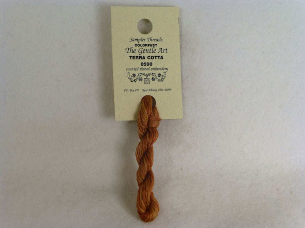 Sampler Threads 0590 Terra Cotta