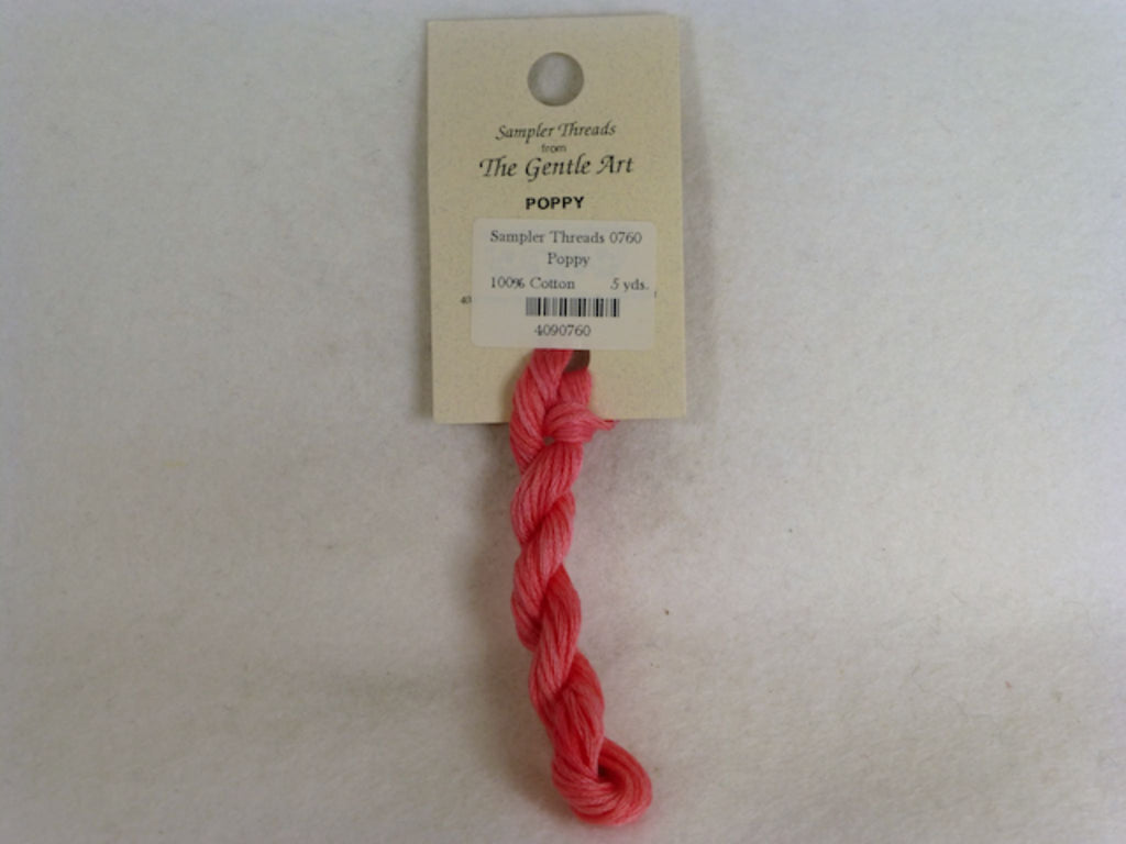 Sampler Threads 0760 Poppy