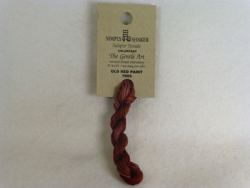 Simply Shaker 7005 Old Red Paint