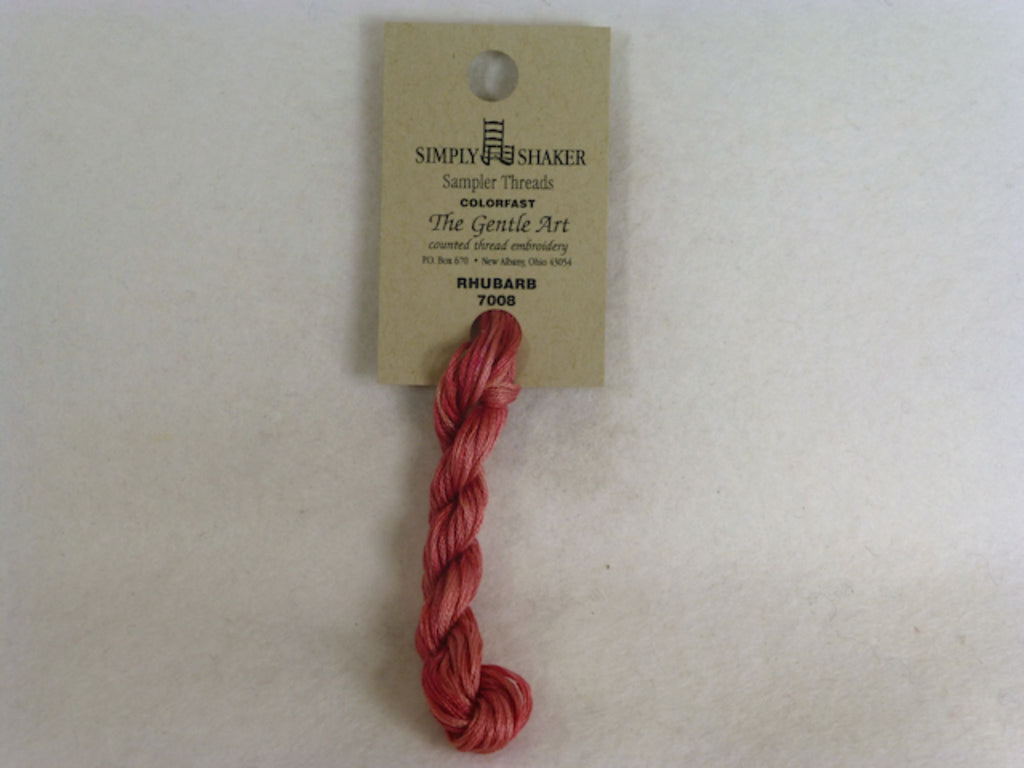 Simply Shaker 7008 Rhubarb