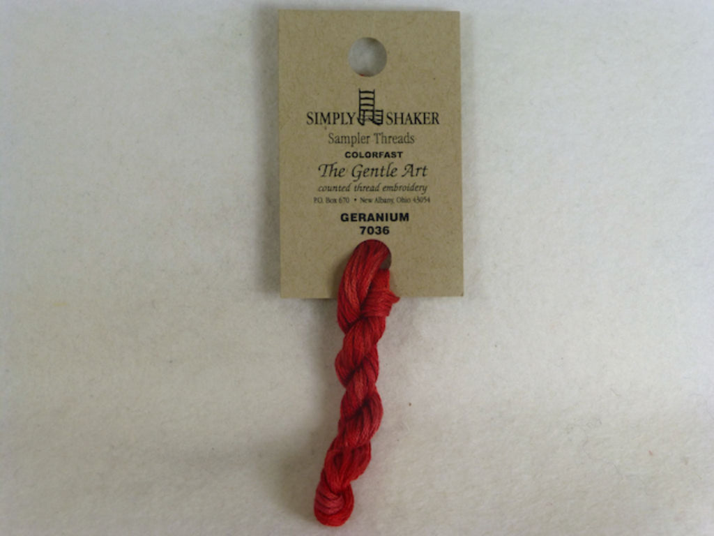 Simply Shaker 7036 Geranium