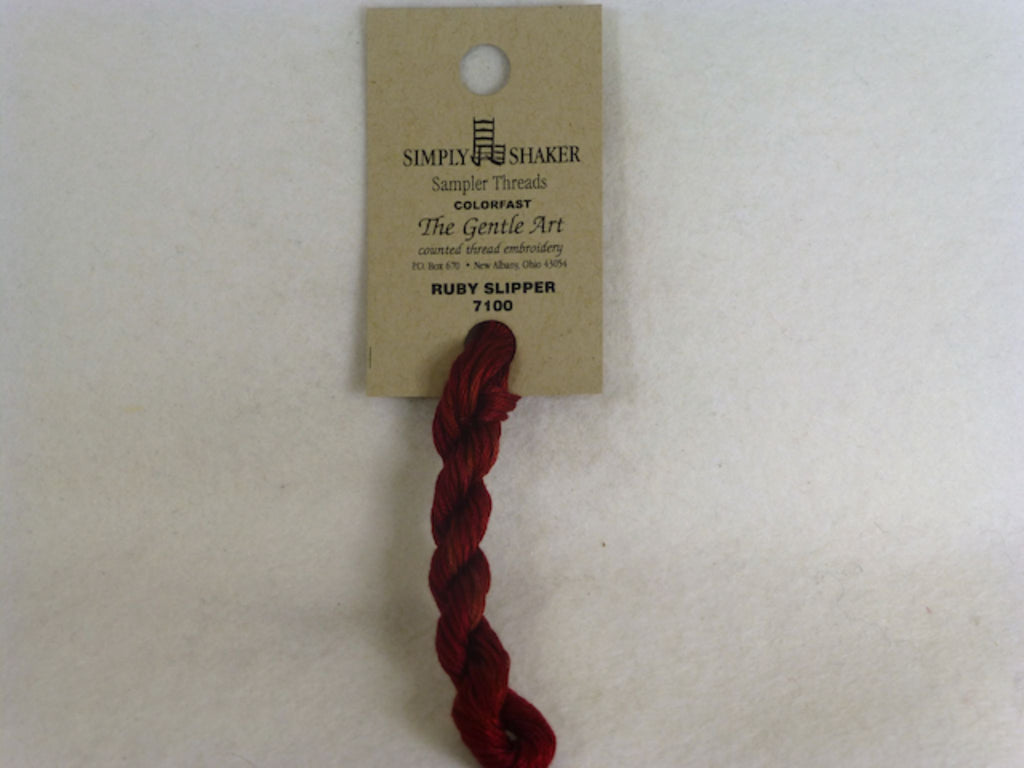 Simply Shaker 7100 Ruby Slipper