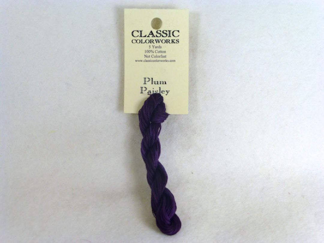 Classic Colorworks 149 Plum Paisley