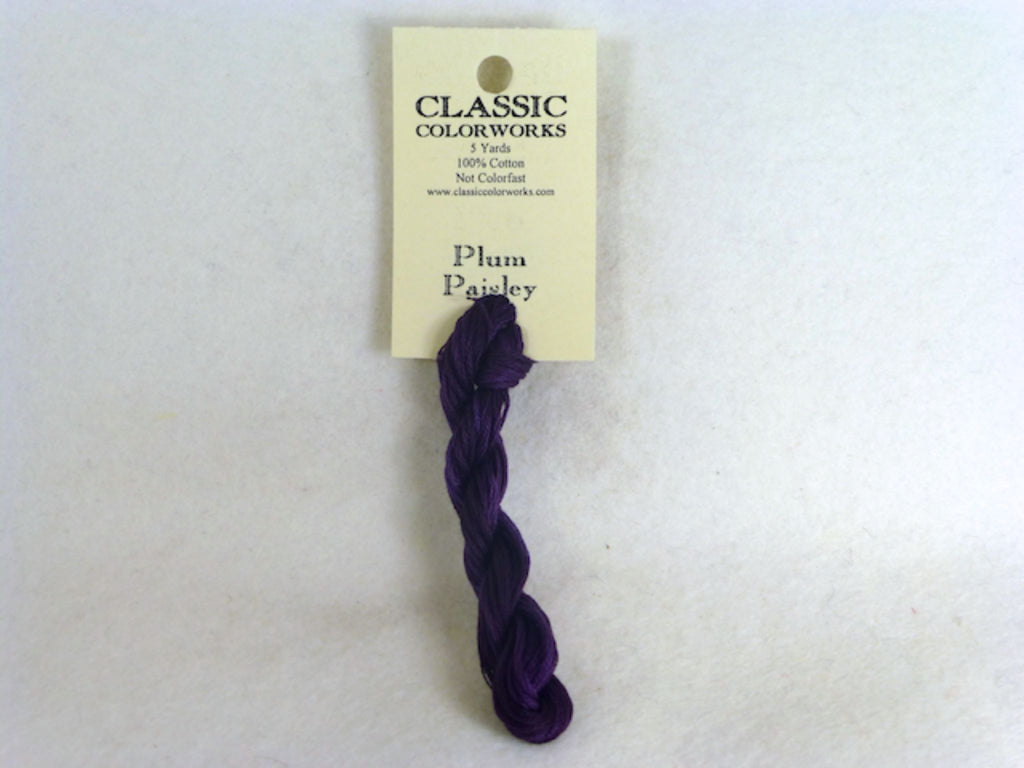 Classic Colorworks 149 Plum Paisley