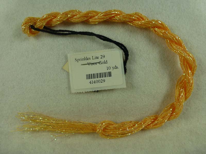 Sprinkles Lite 29 Visor Gold