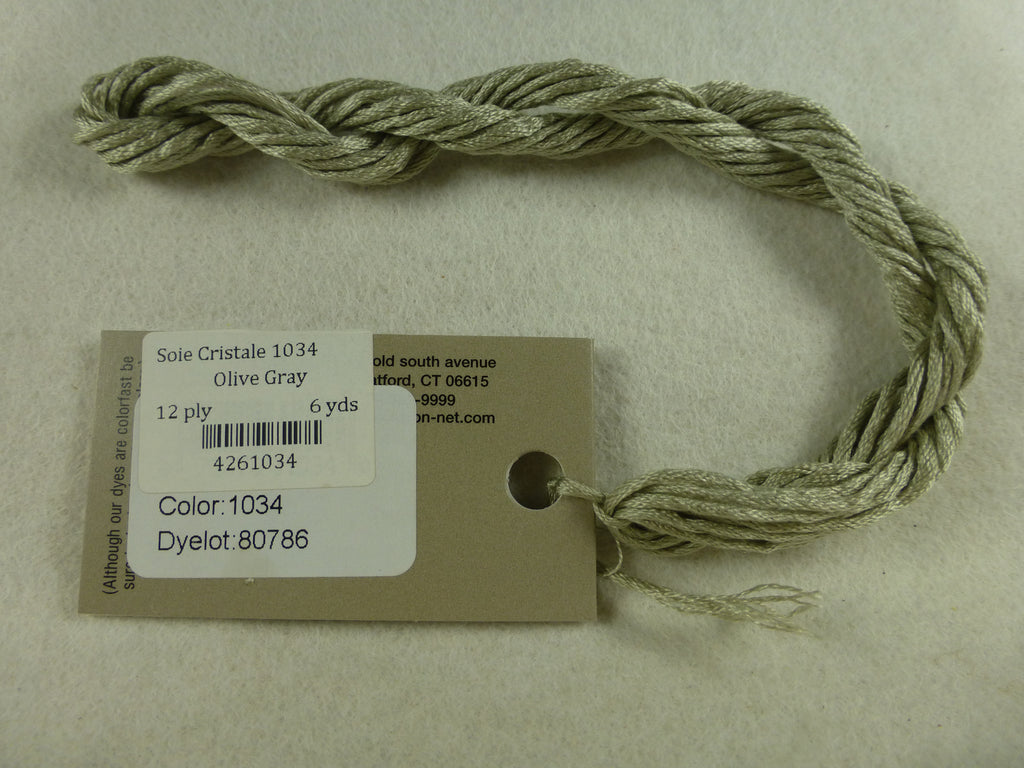 Soie Cristale 1034 Olive Gray