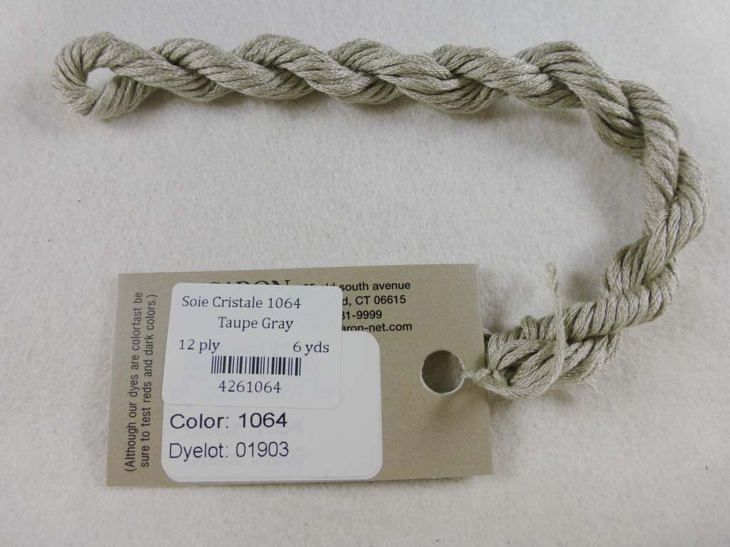Soie Cristale 1064 Taupe Gray by Caron Collection From Beehive Needle Arts