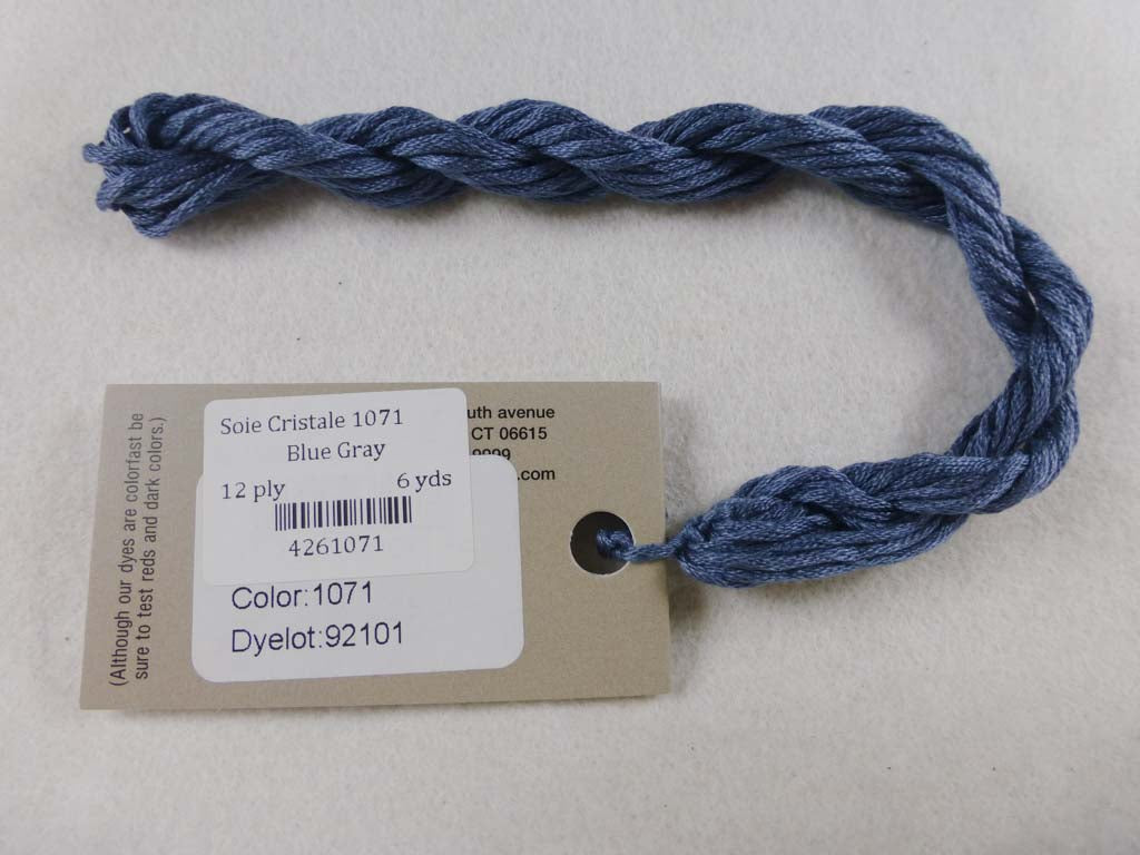 Soie Cristale 1071 Blue Gray by Caron Collection From Beehive Needle Arts