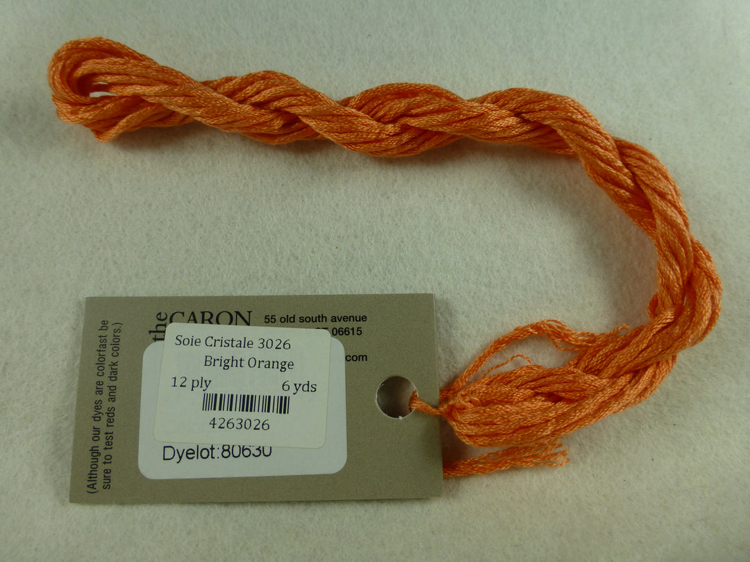 Soie Cristale 3026 Bright Orange