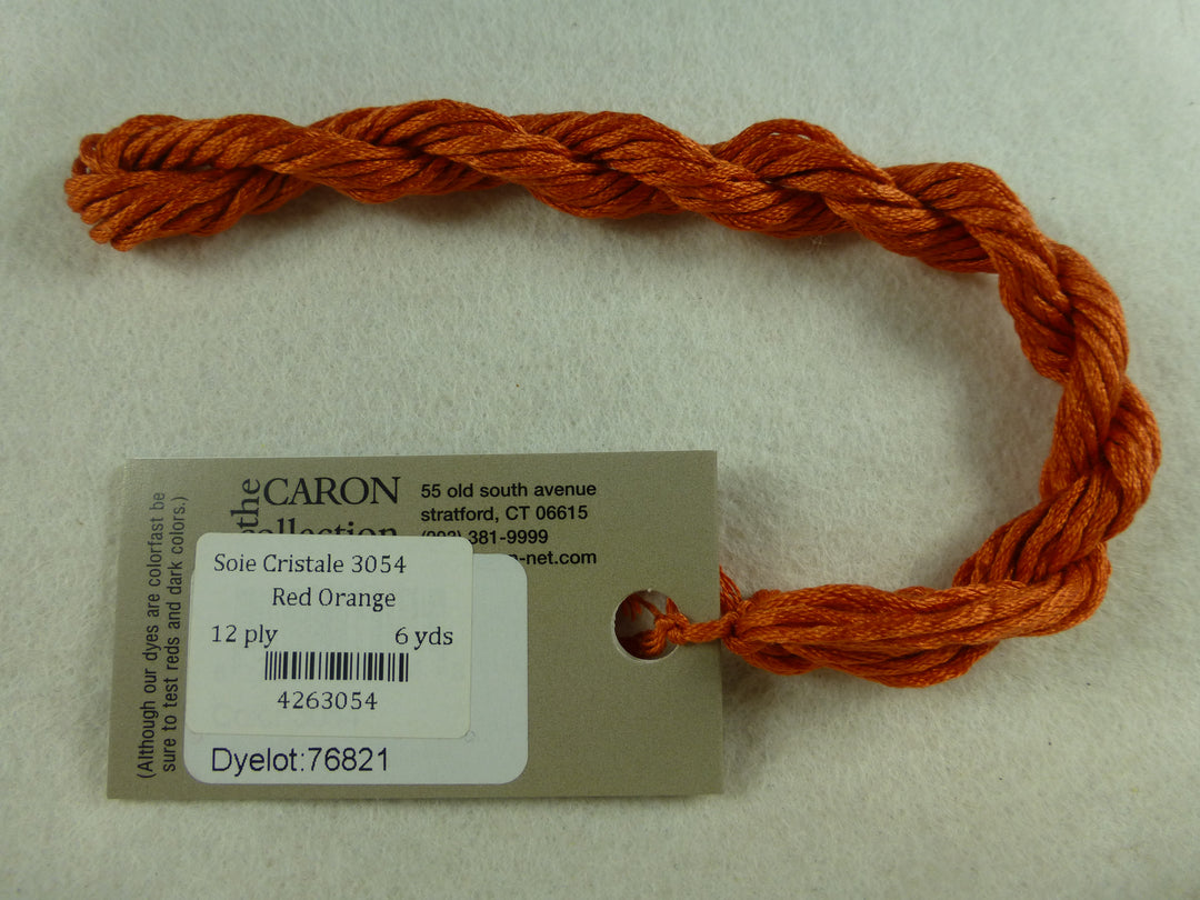 Soie Cristale 3054 Red Orange