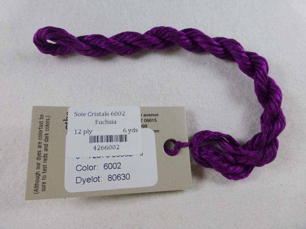 Soie Cristale 6002 Fuchsia by Caron Collection From Beehive Needle Arts