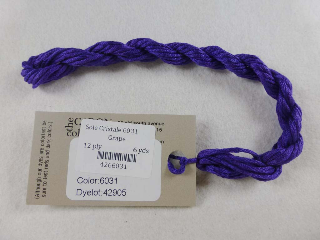 Soie Cristale 6031 Grape by Caron Collection From Beehive Needle Arts