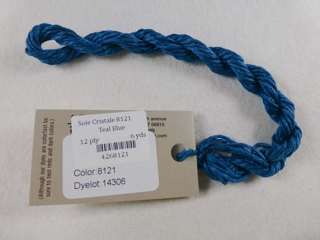 Soie Cristale 8121 Teal Blue by Caron Collection From Beehive Needle Arts