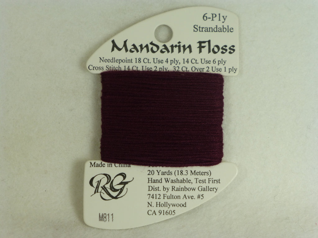 Mandarin Floss M811 Dark Burgundy