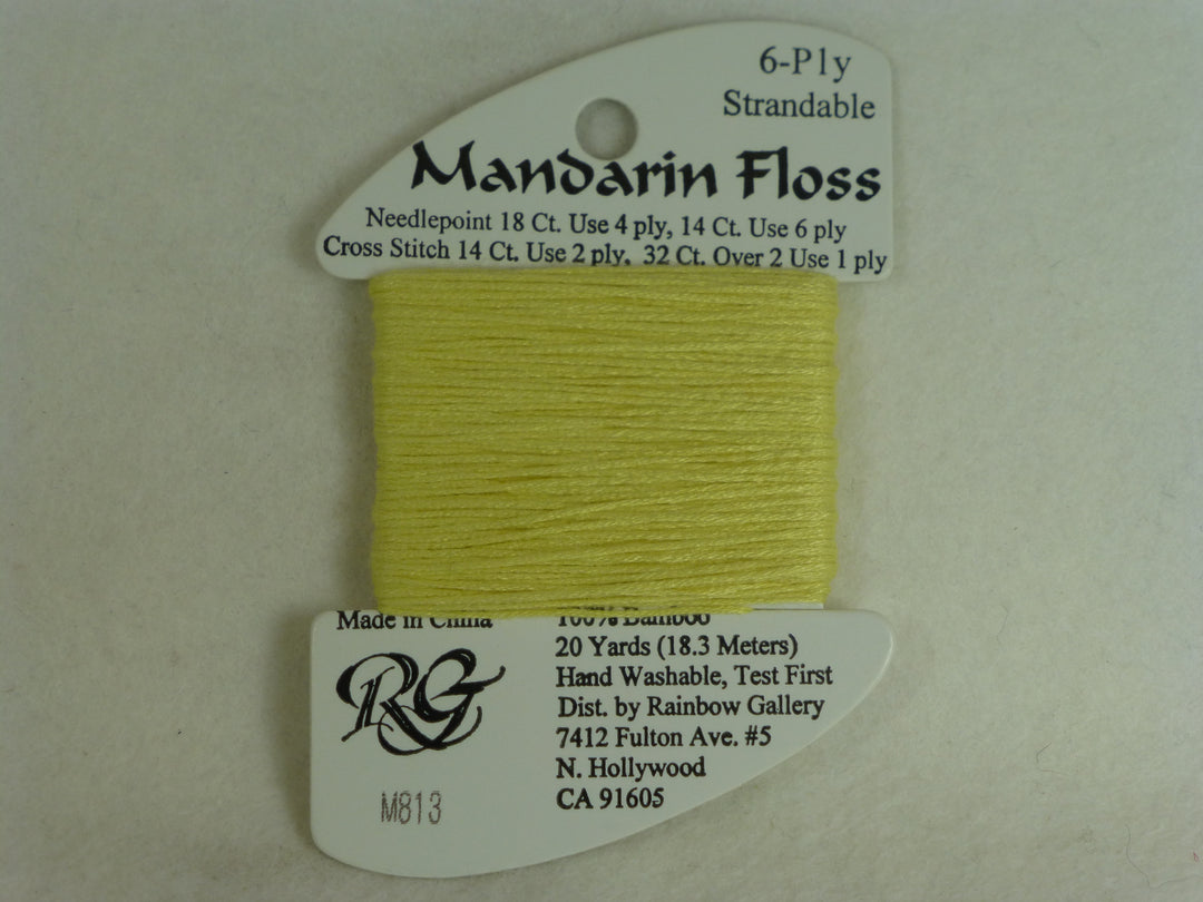 Mandarin Floss M813 Yellow