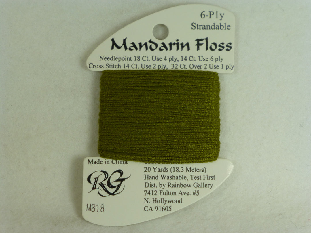 Mandarin Floss M818 Olive