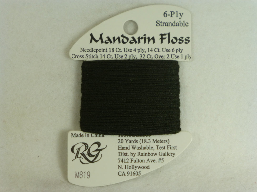 Mandarin Floss M819 Midnight Green