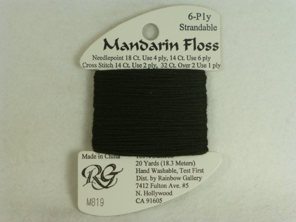 Mandarin Floss M819 Midnight Green