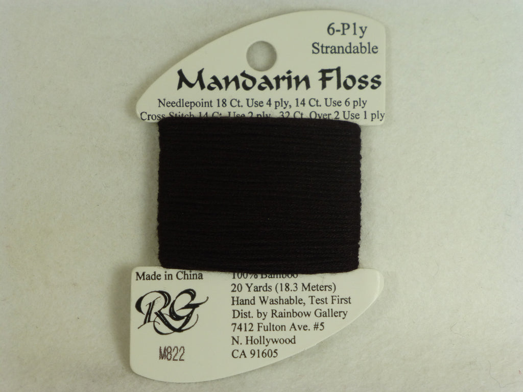 Mandarin Floss M822 Dark Bark