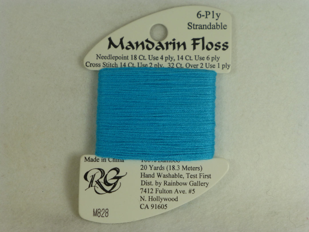 Mandarin Floss M828 Aqua