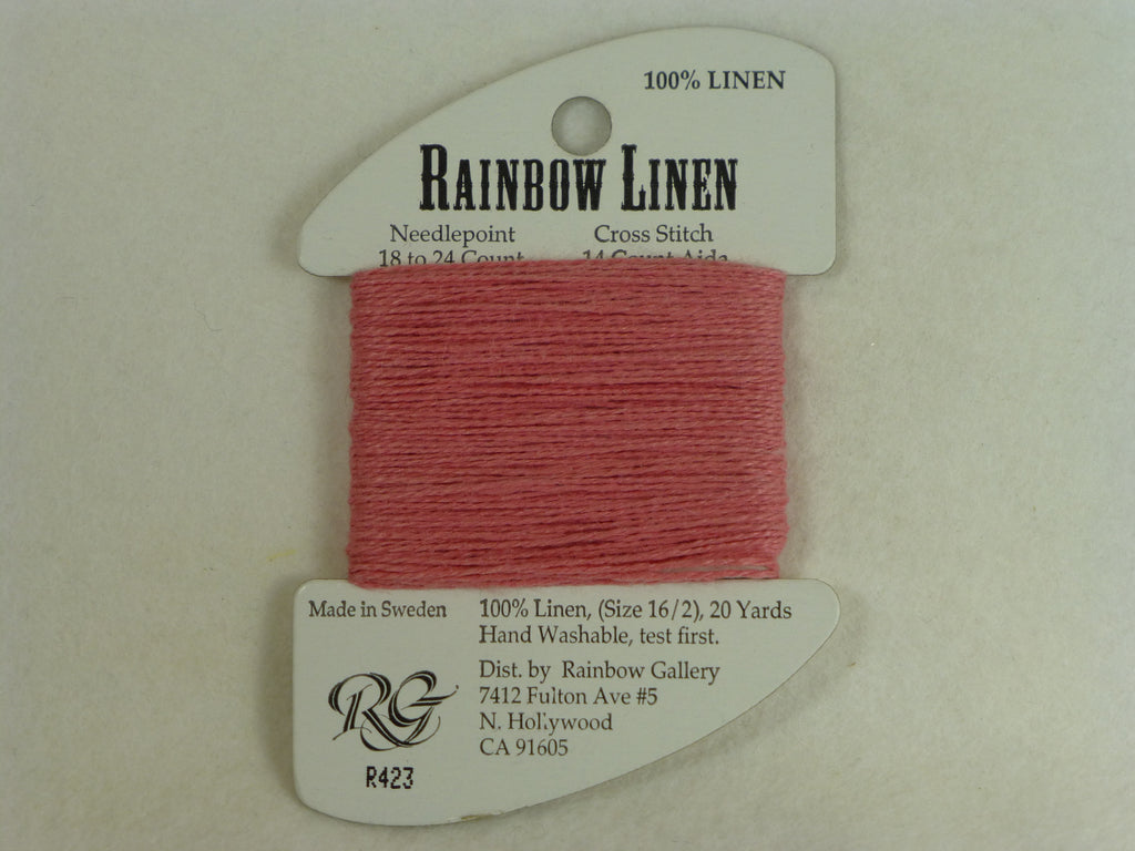 Rainbow Linen R423 Dark Rose