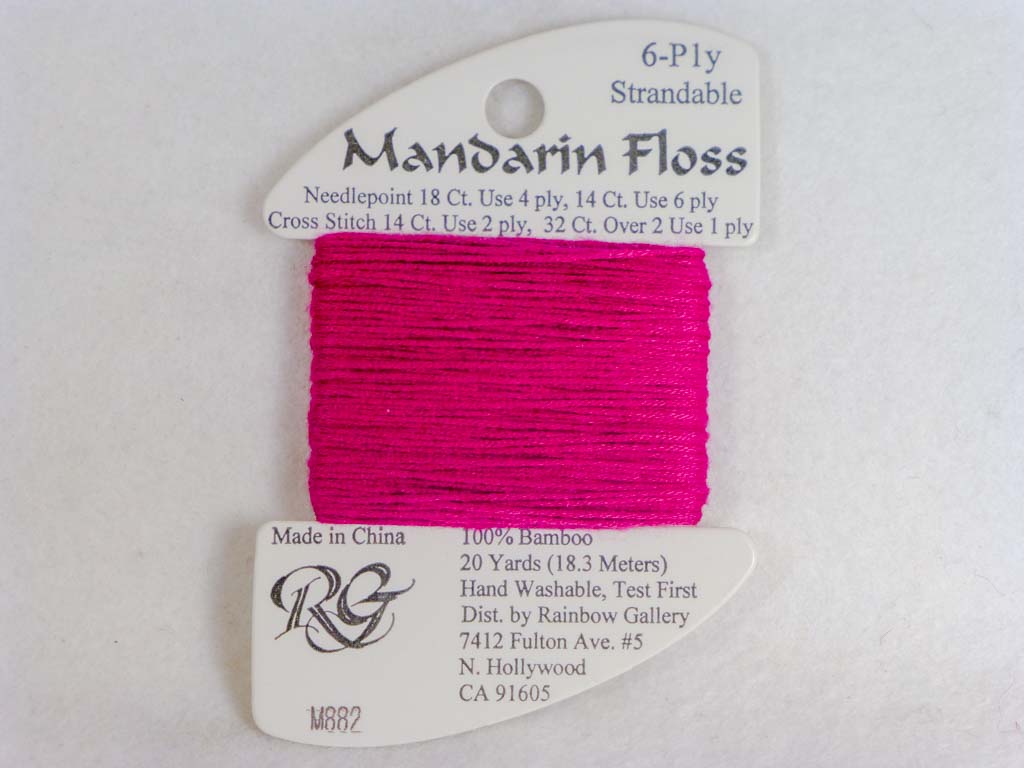 Mandarin Floss M882 Very Dark Raspberry