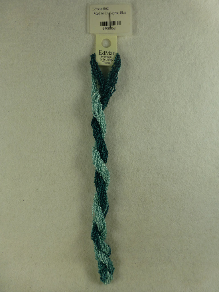 Boucle 062 Med to Lt Agave Blue