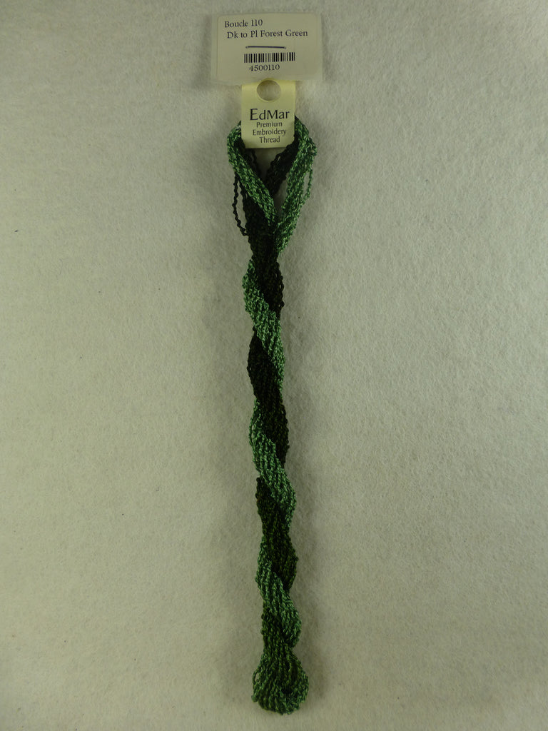 Boucle 110 Dk to Pl Forest Green