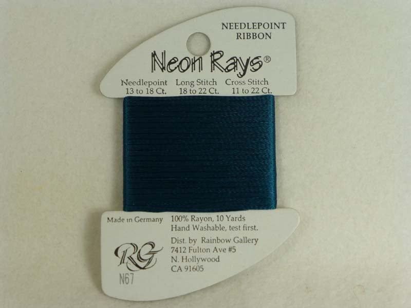 Neon Rays N67 Dark Teal