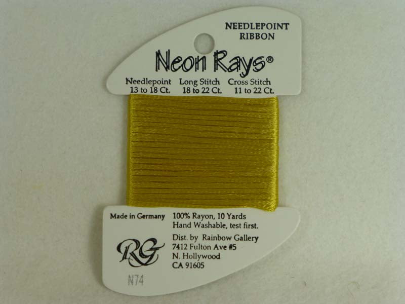 Neon Rays N74 Golden Yellow