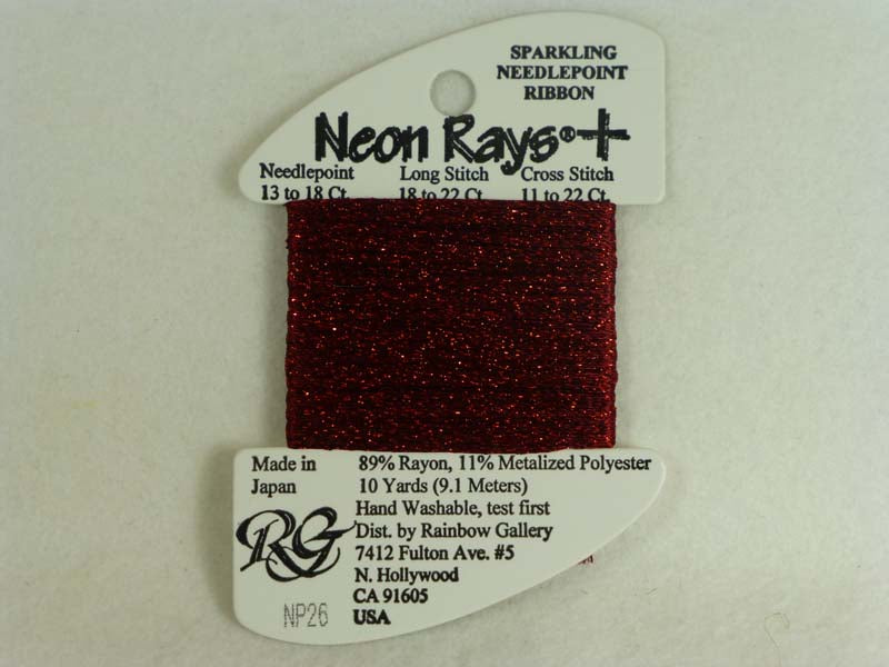 Neon Rays+ NP26 Burgundy