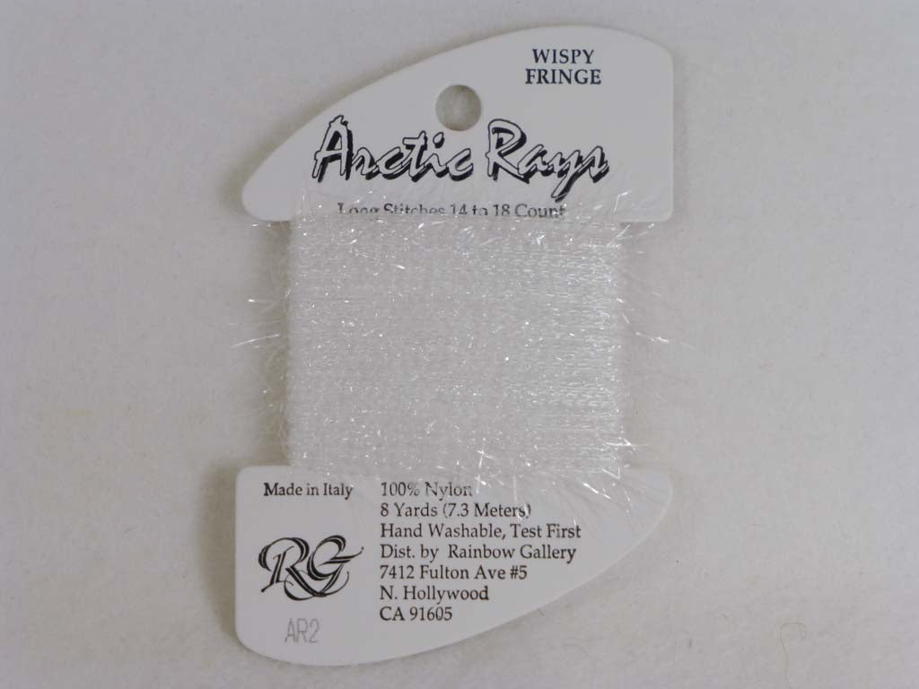 Arctic Rays AR2 White by Rainbow Gallery From Beehive Needle Arts