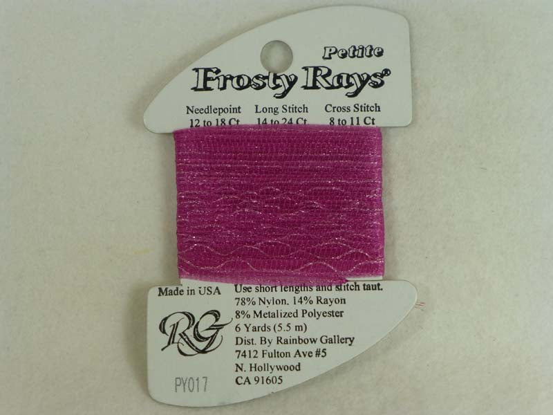 Petite Frosty Rays PY017 Fuchsia Gloss