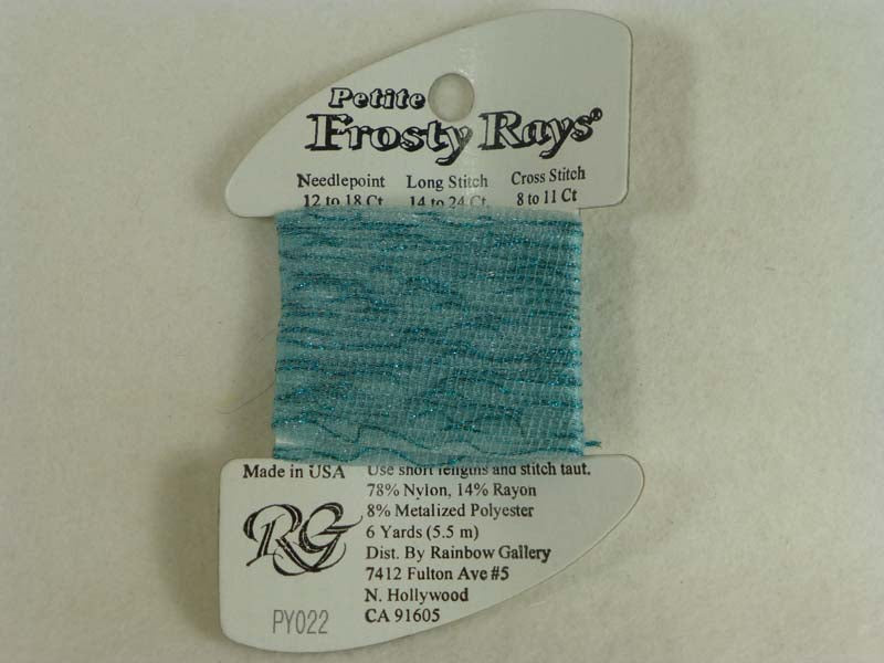 Petite Frosty Rays PY022 Aqua Gloss