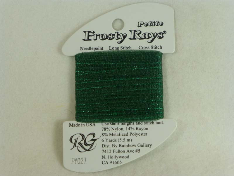 Petite Frosty Rays PY027 Sea Green Gloss