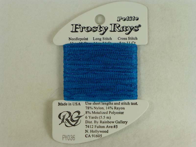 Petite Frosty Rays PY036 Dark Sapphire Gloss