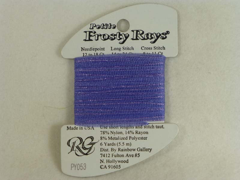 Petite Frosty Rays PY053 Medium Periwinkle Gloss