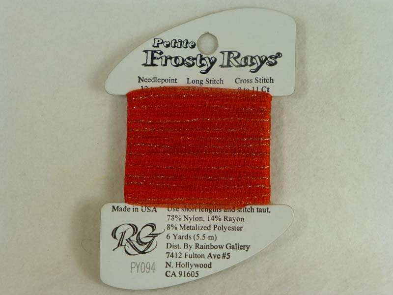 Petite Frosty Rays PY094 Medium Orange Gloss