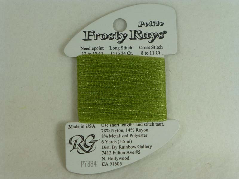 Petite Frosty Rays PY384 Lite Olive Gloss
