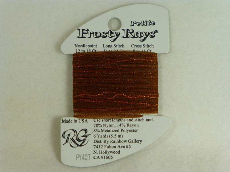 Petite Frosty Rays PY407 Old Copper