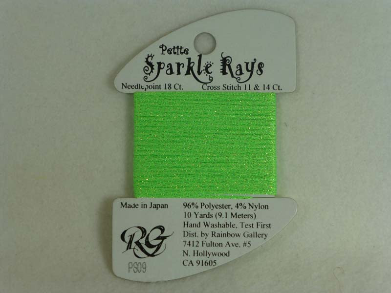 Petite Sparkle Rays PS09 Apple Green