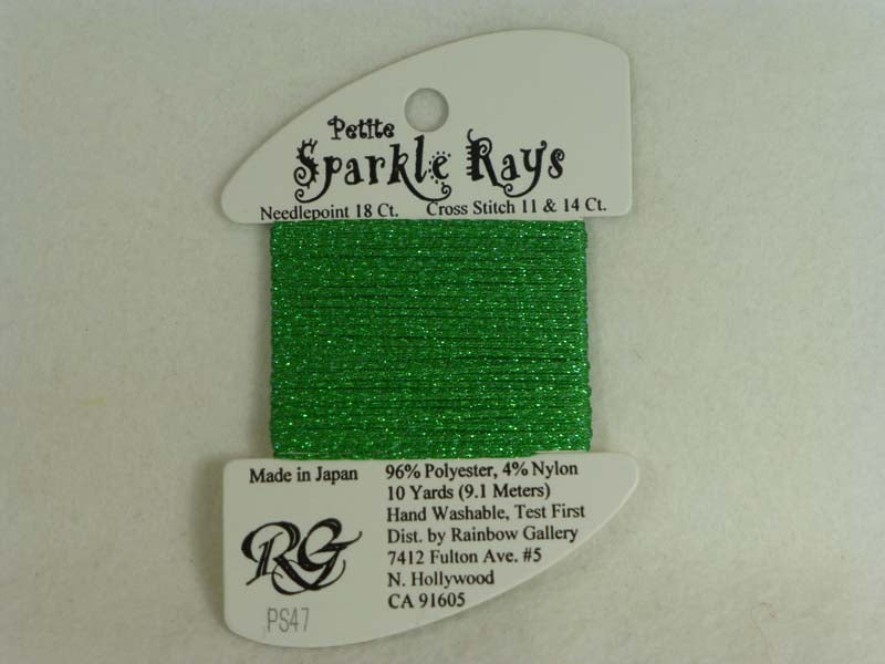 Petite Sparkle Rays PS47 Lite Christmas Green