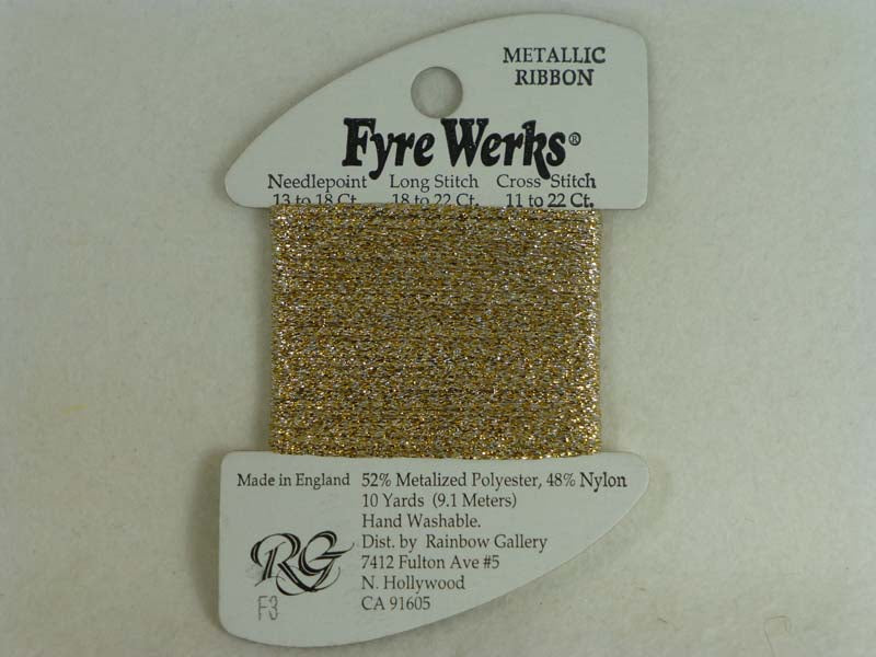 Fyre Werks F3 Vatican Gold
