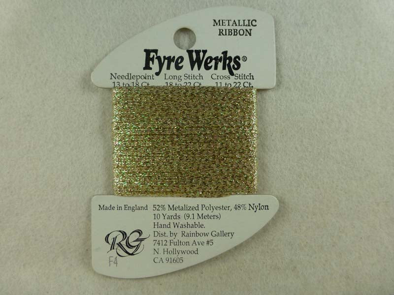 Fyre Werks F4 Gold Shimmer