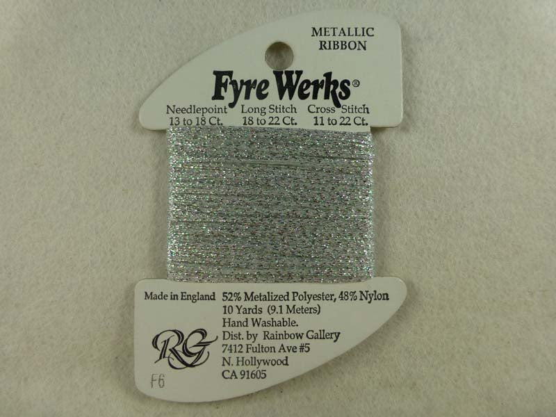 Fyre Werks F6 Silver Shimmer